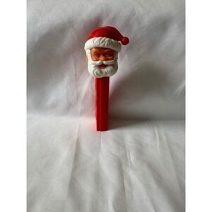 Vintage Santa Claus PEZ Dispenser Red Christmas Collectible No‎ Feet